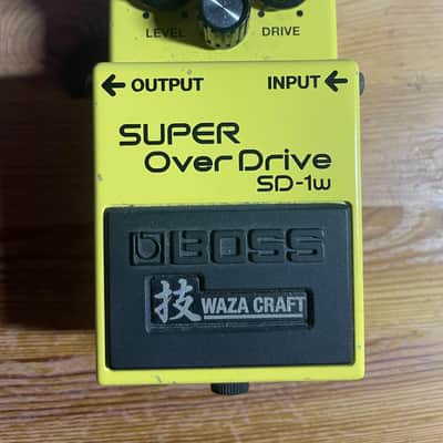 Boss SD-1W Super Overdrive Waza Craft | Reverb