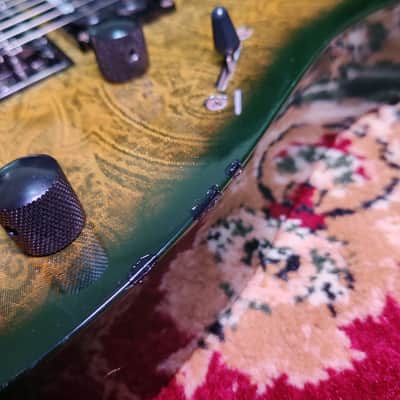 *RARE* 1990 Ibanez RG760 BK-P Black Paisley w/ Matching Headstock, FujiGen Japan MIJ 🔥 image 9