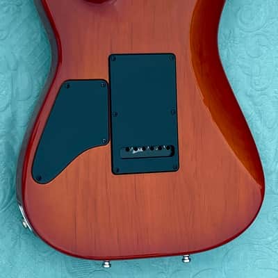 Tom Anderson Hollow Drop Top 2004 - Fire Burst with Binding image 11