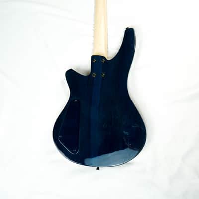 Swisher Rumble Handcrafted 4 String Bass 2024 - Indigo image 8