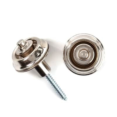 Dunlop SLS1401N Straplok Flush Mount Strap Retainer System, Nickel image 4