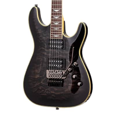 Schecter Omen Extreme FR Electric Guitar - See-Thru Black - Open Box image 1