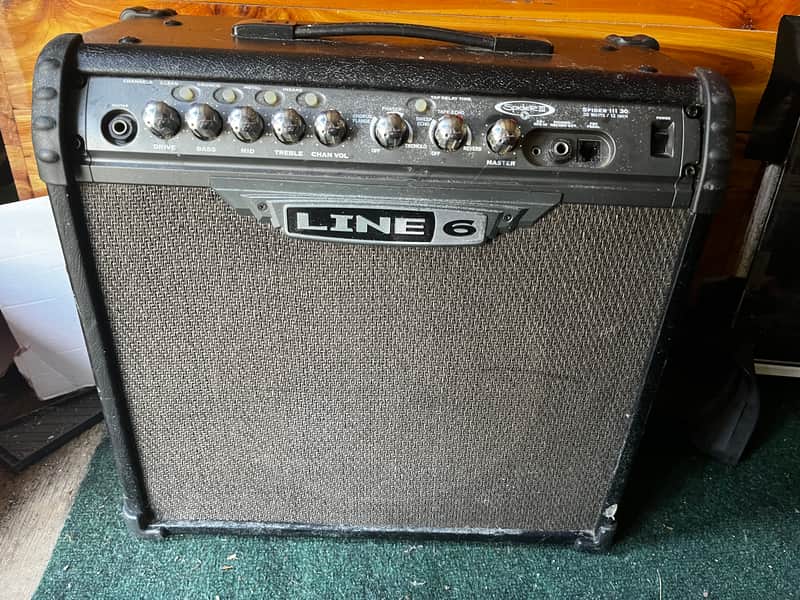 Line 6 Spider III 30 30-Watt 1x12" Digital Modeling Guitar Practice Amp 2006 - 2009 - Black image 1