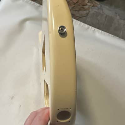 1980's Matsumoku Era Made in Japan Kramer Focus 2000 Aged White Guitar Body Floyd Ready image 12