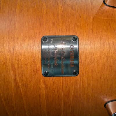 Yamaha Maple Custom Absolute JAPAN drum set 8x12 13x14 16x20 - Vintage natural image 11