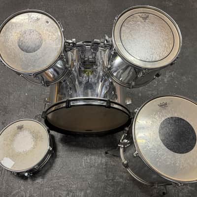 Peace Drums 5-Piece Drum Shell Kit, Chrome image 5