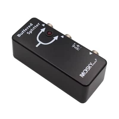 Mosky Buffered Splitter Guitar Bass Effects Pedal Tone Saver Buffer Pedal, FREE PICKS + HOLDER+ FREE SHIP USA image 6