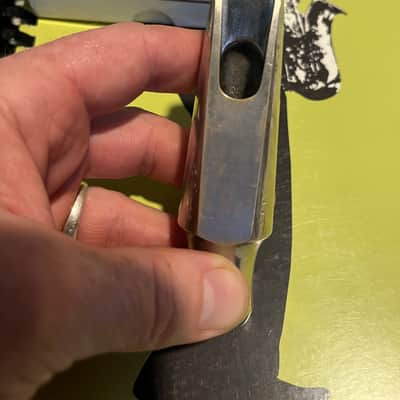 Ted Klum New London Tenor - Size 10* (.135") - Brass/Rhodium Plated image 7