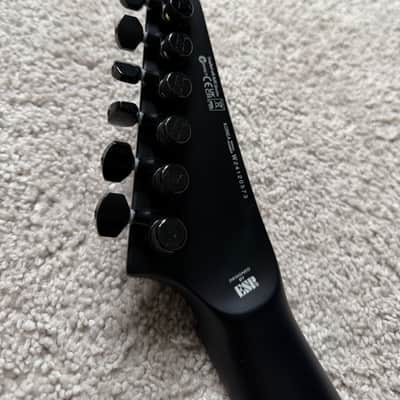 ESP LTD M-7 HT Black Metal - Black Satin image 9