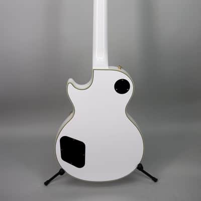 Epiphone Inspired by Gibson Custom Les Paul Custom Alpine White image 7