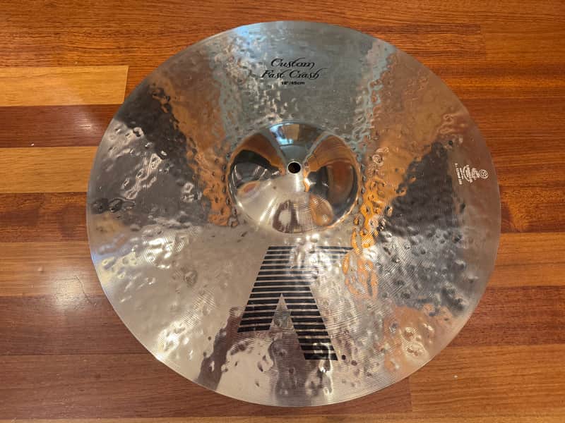Zildjian 18" K Custom Fast Crash Cymbal 2003 - Present - Brilliant image 1