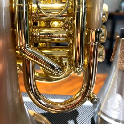 Carol Brass Pocket Trumpet CPT-3000-SLB image 5