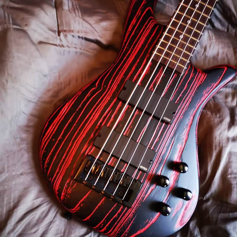 2021 – Present Spector NS Pulse 5 Cinder Red