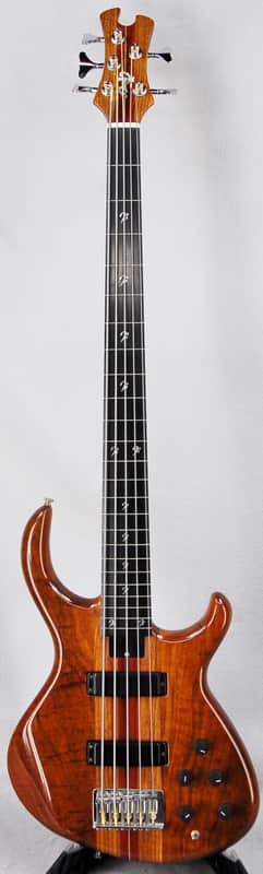 Tobias Basic 5 Bass - Pre Gibson1985 Fretted Converted to Fretless American Black Walnut image 1