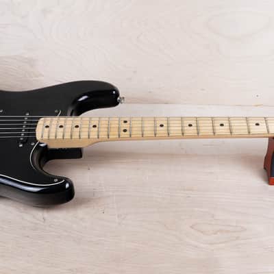 Fender Stratocaster Hardtail 1978 Black Vintage USA w/ Hard Case image 3