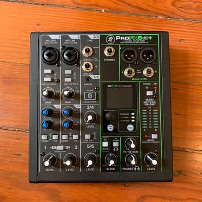 Mackie ProFX6V3+ 6-Channel Analog Mixer with Bluetooth 2024 - Present - Black image 9