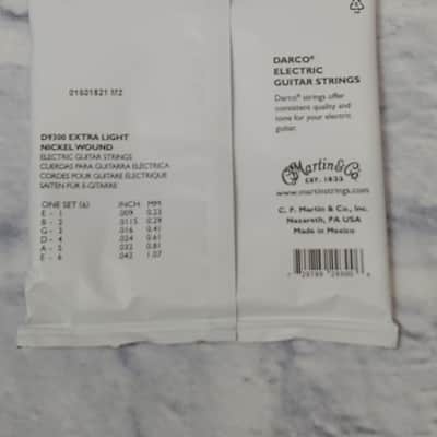 Martin Darco Extra Light Gauge Nickel Wound 9-42 Electric Guitar Strings image 3
