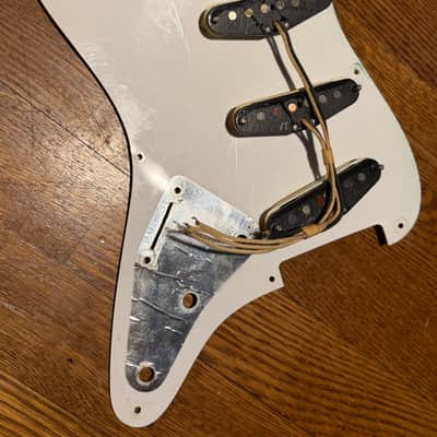 1982 1983 Fender Stratocaster V57 Fullerton Pickup Set & Pickguard image 2