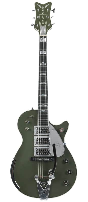 Gretsch Custom Shop G6134 CS Olive Drab Penguin Masterbuilt Stephen Stern 2020 image 1