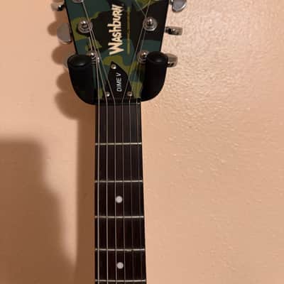 Washburn Dimebag Darrell flying V 2004 - Camouflage image 3