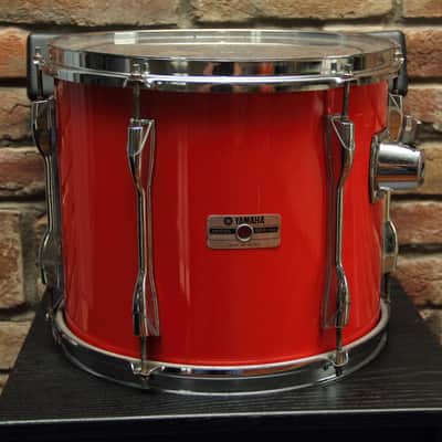 Yamaha Recording Custom 9000 - hot red 13x11 rack tom image 9