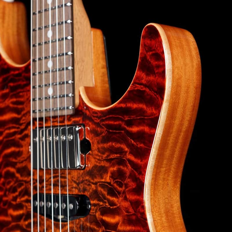 Suhr Custom Standard Super Strat with HSH and Upgraded Quilt Light