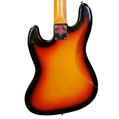 Used Fender 1965 Jazz Bass - 3 Color Sunburst image 2