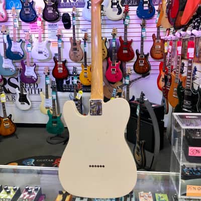 Fender Jimmy Page Signature Telecaster Journeyman Relic®, Rosewood Fingerboard, White Blonde with Case image 10