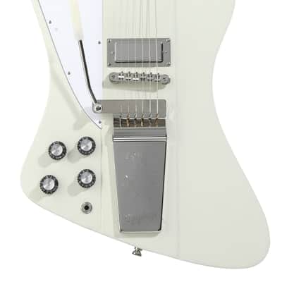 Epiphone Inspired by Gibson Custom 1963 Firebird V Left-handed Electric Guitar - Polaris White image 2