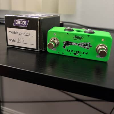 Oneder Effects Heckboy Fuzz and Oscillation Device 2023 - Present - Neon Green image 1