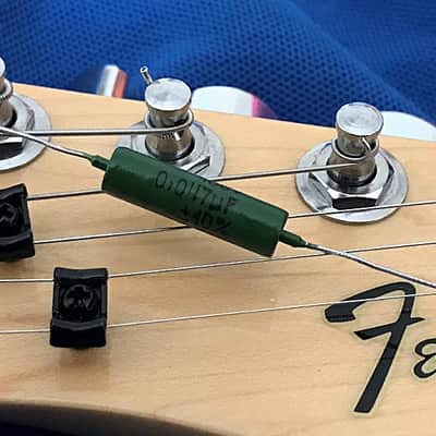 Reverse Control Fender Telecaster Wiring Kit PIO Tone Cap 250K Pots image 2