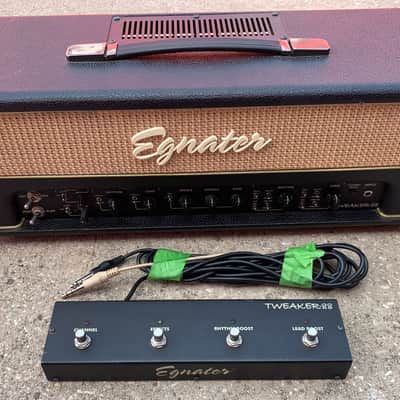 Egnater Tweaker 88w 2-Channel Tube Guitar Head 2010s - Black with Tweed Faceplate image 9