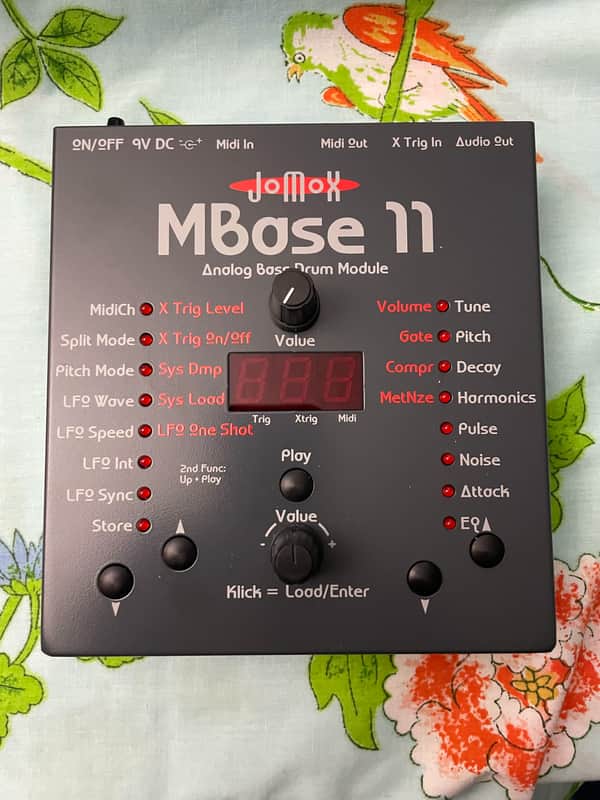 Jomox MBase 11 Bass Drum Module - Rare Used Module