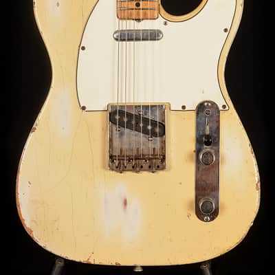Fender Telecaster with Maple Fretboard 1966 - Olympic White image 1