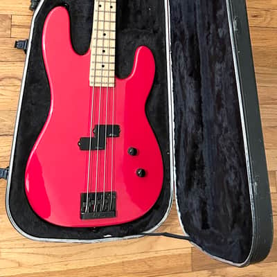 1987 Charvel 1B Red Bass MIJ Japan, W/Original Case image 13