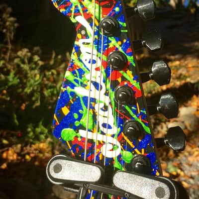 2010 New Old Stock Phil Collen Splatter Jackson Custom Shop PC1 Signed 30th image 5