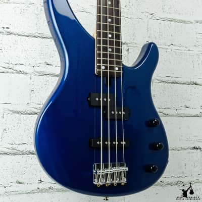 Yamaha TRBX174 4-String Bass Dark Blue Metallic image 2