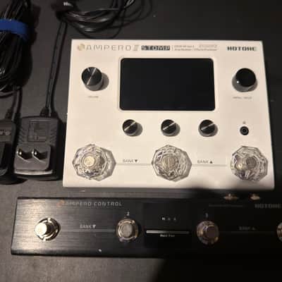 Hotone MP-300 Ampero II Stomp Amp Modeler / Effects Processor 2021 - Present - White image 2