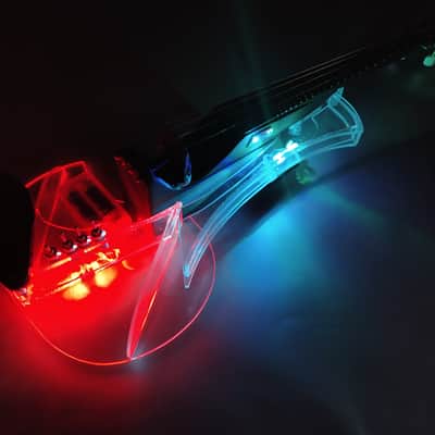 New fretted Makowski Viro LED composite electric violin image 3