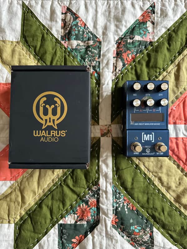 Walrus Audio Mako M1 MKII High-Fidelity Modulation Machine 2024 - Present - Blue image 1