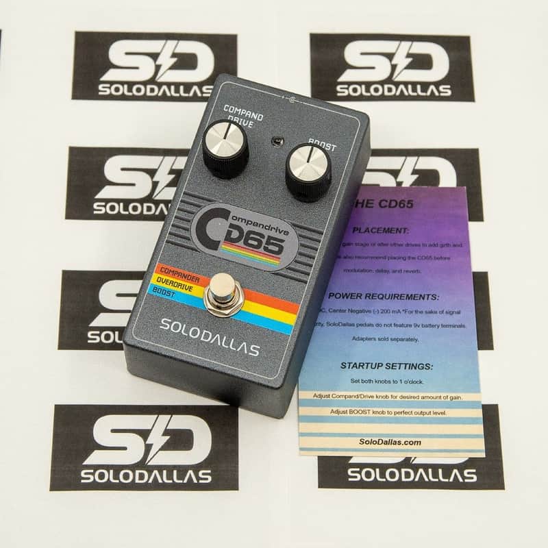 Solodallas CD65 CompanDrive Pedal - Legendary Studio Warmth image 1
