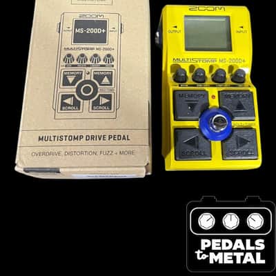 Zoom MS-200D+ MultiStomp | Reverb