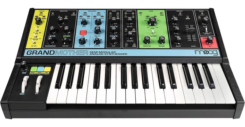 Moog Grandmother 32-Key Semi-Modular Analog Synthesizer image 1