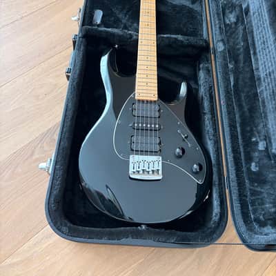 Ernie Ball Music Man Silhouette USA HSH Black Maple w/case image 3