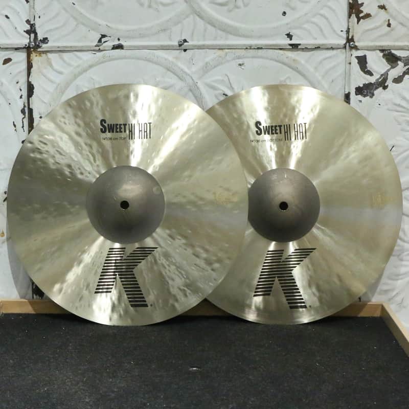 Zildjian K Sweet Hi-Hat Cymbals 14in (1002/1404g) image 1