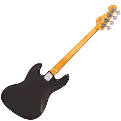 Vintage VJ74BLK ReIssued Series Bass - Gloss Black image 7