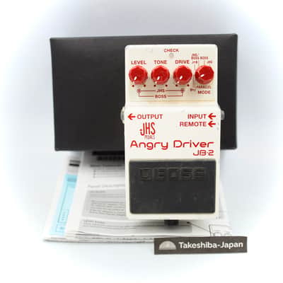 Boss JHS Pedals JB-2 Angry Driver With Original Box Guitar Effect Pedal