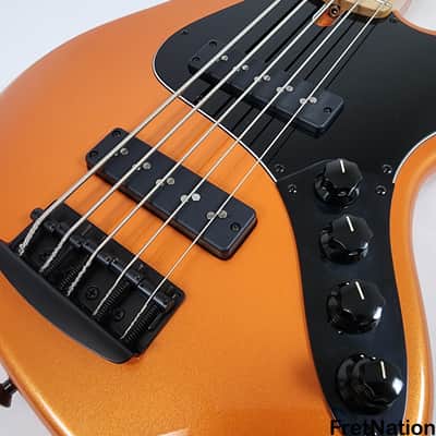 Nordstrand Audio Nordy vJ5 5-String Bass Tangerine Metallic Big Singles 2B PreOwned 11.60lbs # 293 image 10