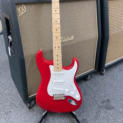 Fender Eric Clapton Artist Series Stratocaster with Vintage Noiseless Pickups 2013 - Torino Red image 2