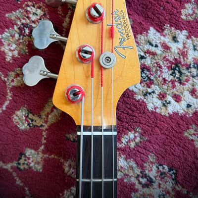 1963 Fender Precision Bass with Rosewood Fretboard - Sunburst Finish image 4